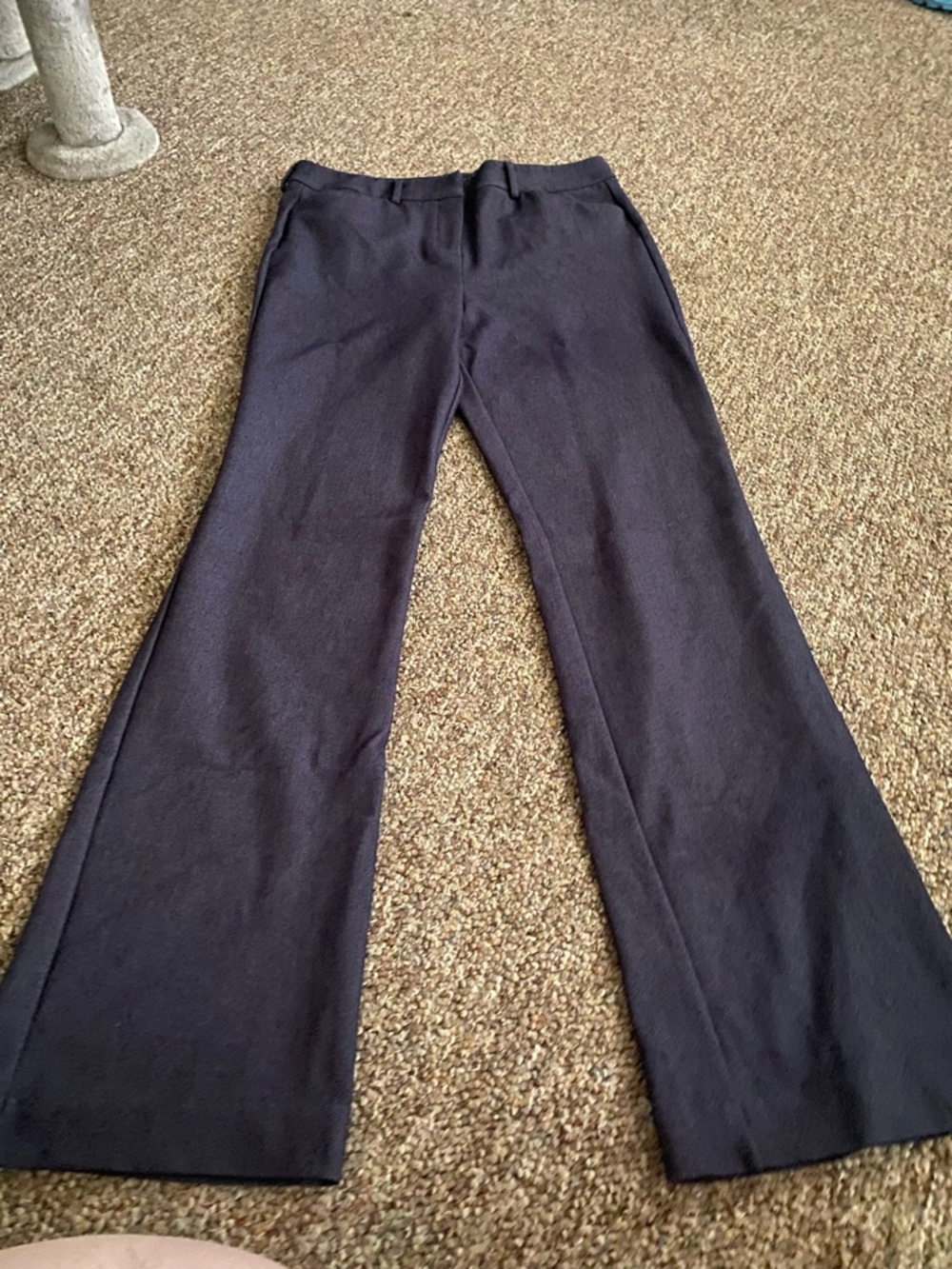 Tailored Black Flare Pants for Women